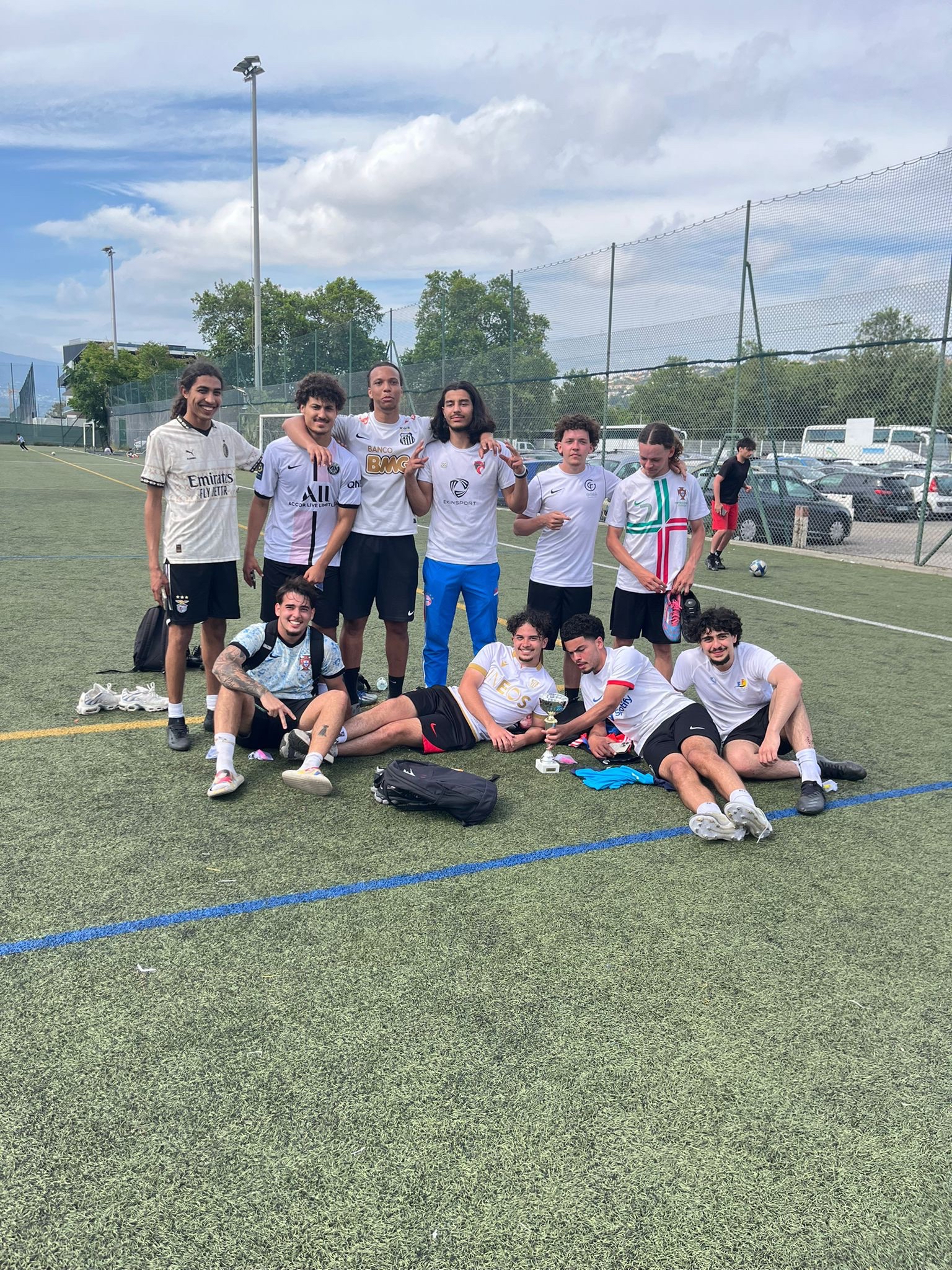 Les vainqueurs du tournoi